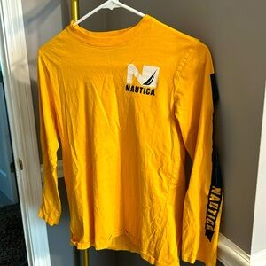 Nautica Boys teen Yellow long sleeve 14/16
